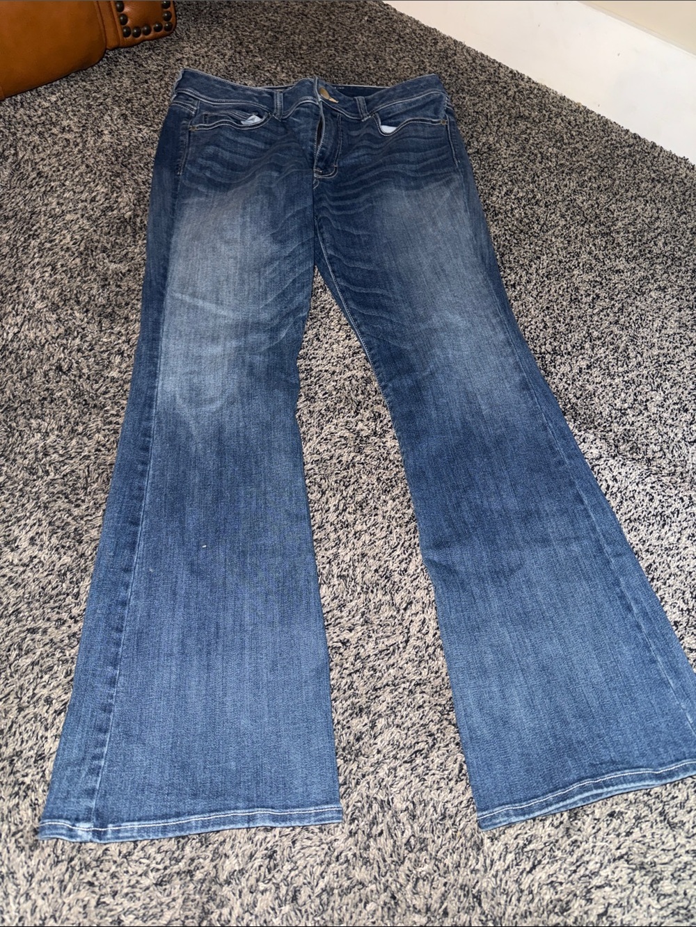 AE Next Level Low-Rise Kick Bootcut Jean